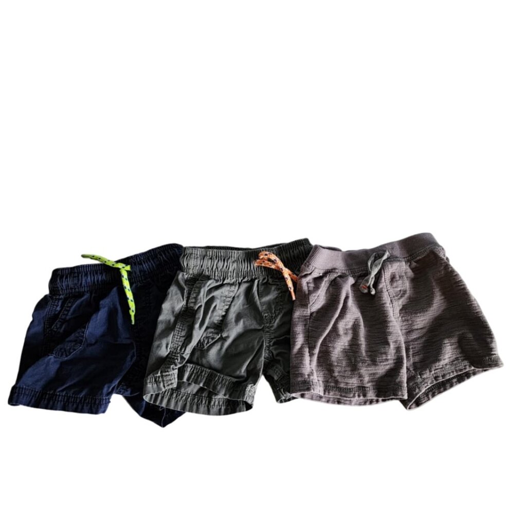 EUC - 3 Pairs 12 Months Shorts (Carter's & Jumping Bean)